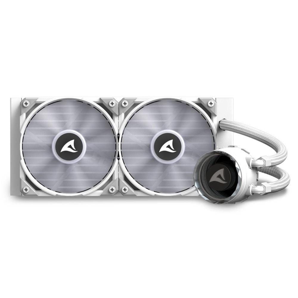 Sharkoon S80 RGB 240mm | White Edition | All-in-One CPU Waterkoeler - Matmuis - Matmuis