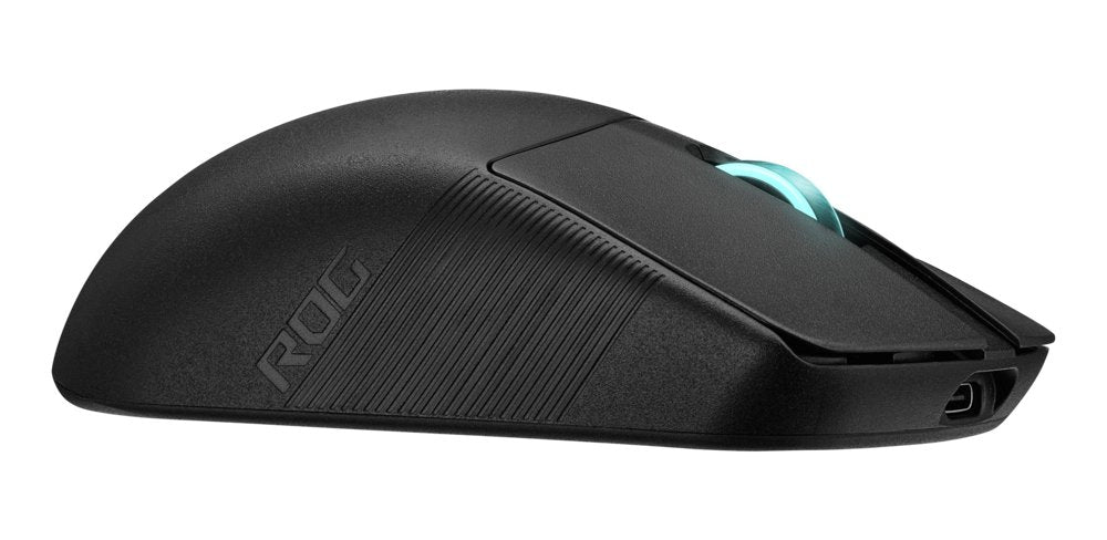 ASUS ROG Harpe Ace Aim Lab Edition | Draadloze Muis | Links- en Rechtshandig | RF + Bluetooth + USB-A | 36000 DPI | Zwart - Matmuis - Matmuis