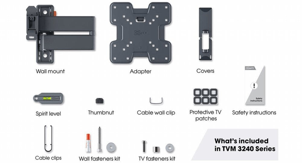 Vogel's Comfort TVM3245 | Draai- en kantelbare TV-beugel | 19-43