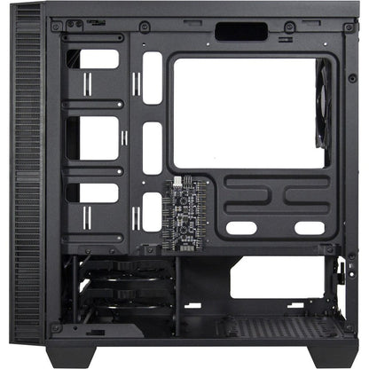 Inter-Tech X-608 Infinity | Micro Tower Behuizing | Zwart - Matmuis