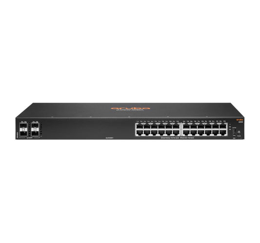 Hewlett Packard Enterprise Aruba 6000 24G 4SFP | Managed L3 Switch | Gigabit Ethernet (10/100/1000) | 1U - Matmuis