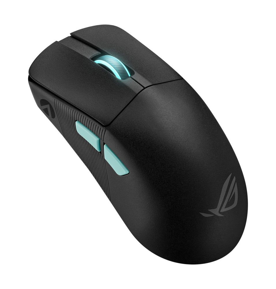 ASUS ROG Harpe Ace Aim Lab Edition | Draadloze Muis | Links- en Rechtshandig | RF + Bluetooth + USB-A | 36000 DPI | Zwart - Matmuis - Matmuis