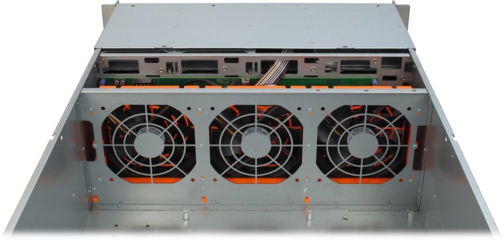 Inter-Tech IPC 4U-4420 | Server Rack Case | Zwart/Roestvrijstaal - Matmuis