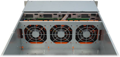 Inter-Tech IPC 4U-4420 | Server Rack Case | Zwart/Roestvrijstaal - Matmuis