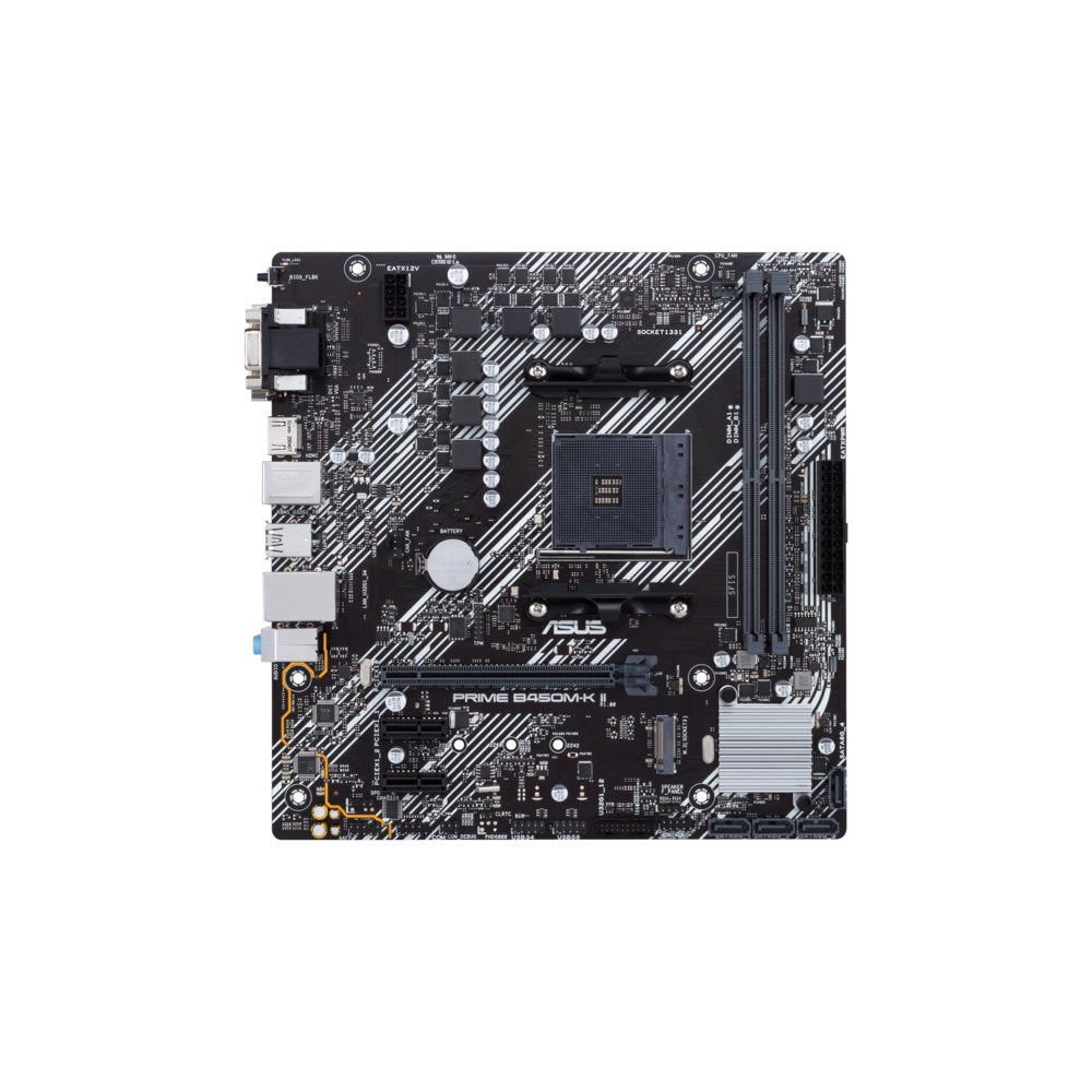 ASUS Prime B450M-K II AMD | Socket AM4 | AMD B450 | 2xDDR4 | Micro-ATX | Moederbord - Matmuis - Matmuis