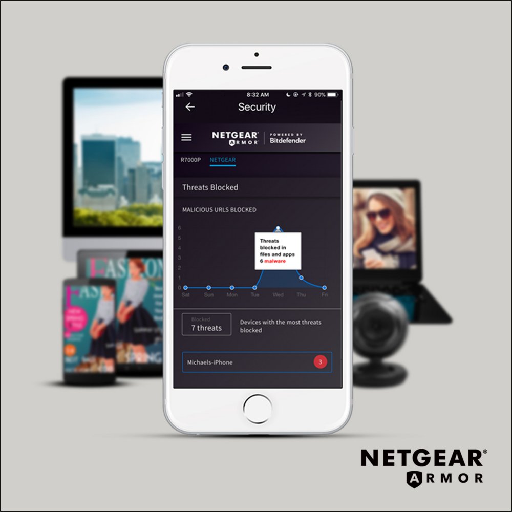 NETGEAR Nighthawk 4-Stream AX1800 | Wifi 6 Router | Gigabit Ethernet Dual-band (2.4 GHz / 5 GHz) | 1200Mbit/s - Matmuis - Matmuis