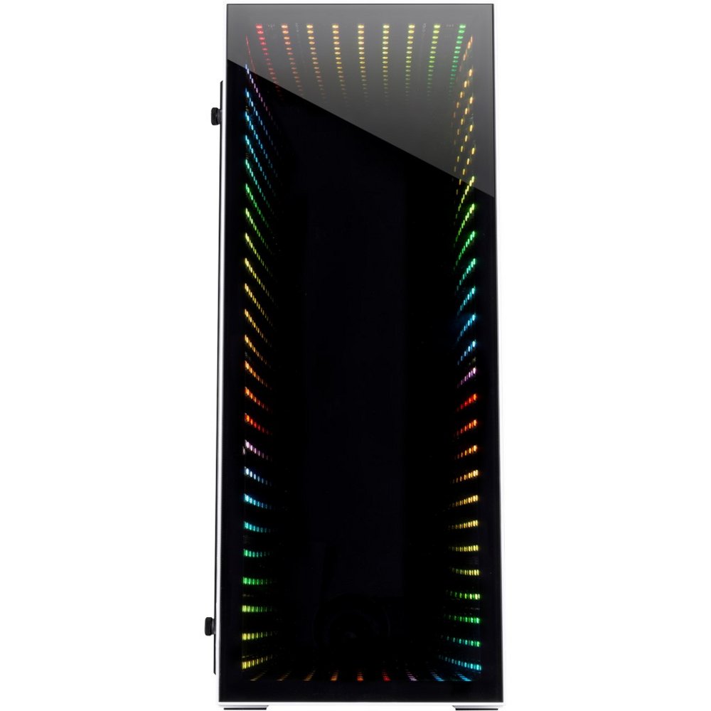 Inter-Tech X-908 Infini2 | Infinity Mirror | Tower Case | Wit - Matmuis