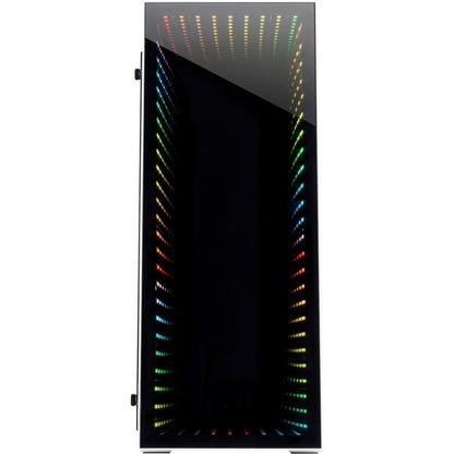Inter-Tech X-908 Infini2 | Infinity Mirror | Tower Case | Wit - Matmuis