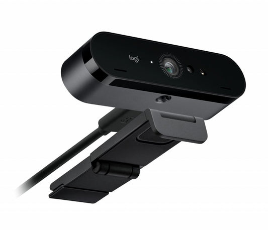 Logitech BRIO | 4K Ultra HD Webcam (13 MP) | HDR | 30 fps 4K / 60 fps Full HD | Windows Hello | USB-C - Matmuis - Matmuis