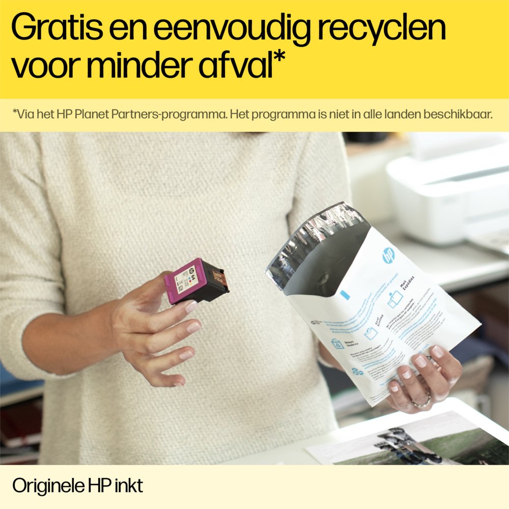 HP 301 | Originele Zwarte/Drie-Kleuren Inktcartridges | 2-Pack - Matmuis - Matmuis
