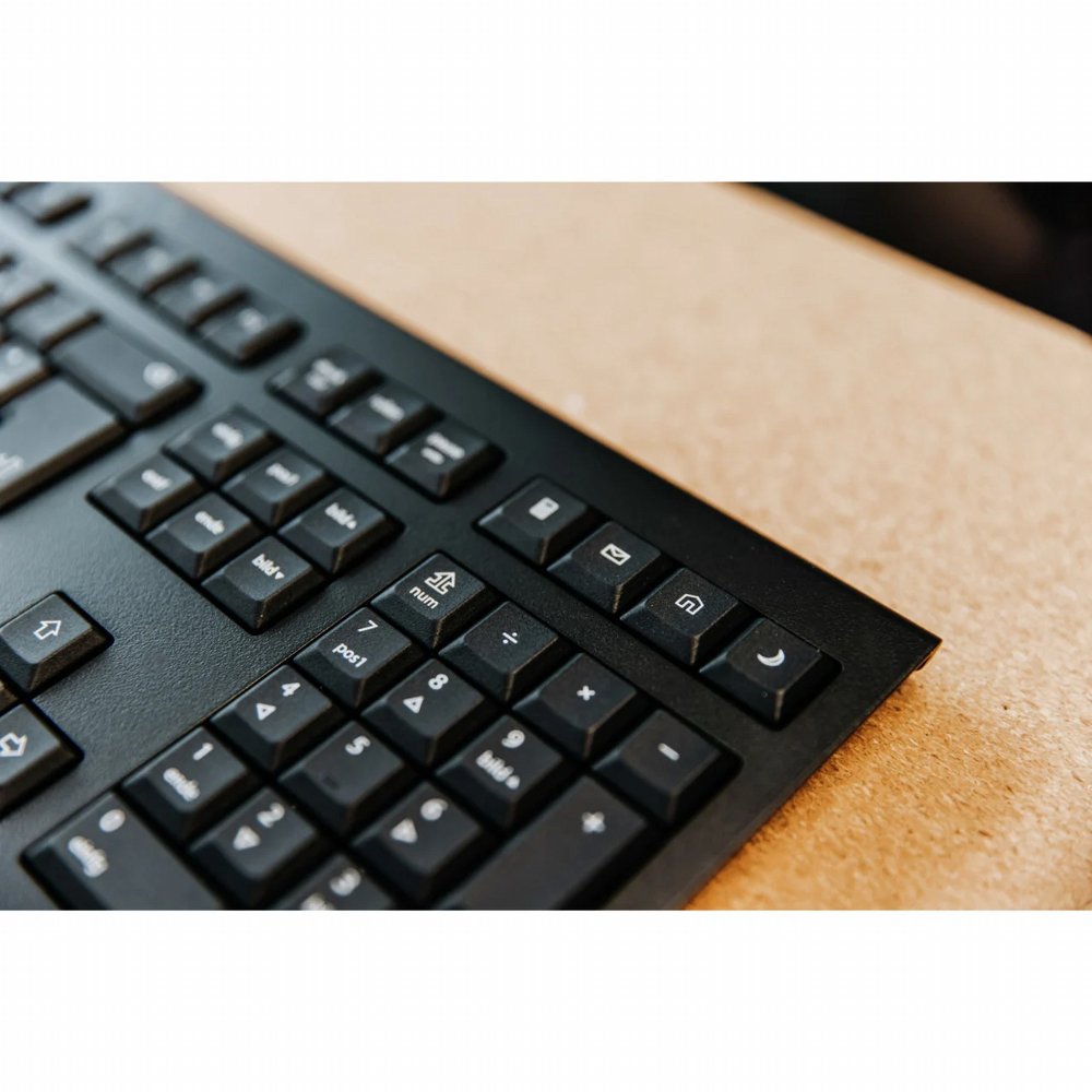 CHERRY KW 3000 | Draadloos Toetsenbord | USB ontvanger | QWERTY | Zwart - Matmuis - Matmuis