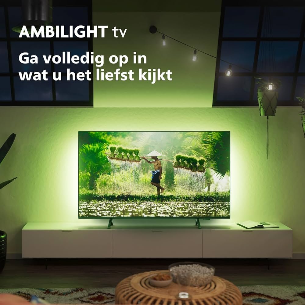 Philips 50PUS8309/12 | 50'' Ultra HD 4K | LED Ambilight Smart TV | Titan OS | HDR10+ | 60Hz - Matmuis - Matmuis