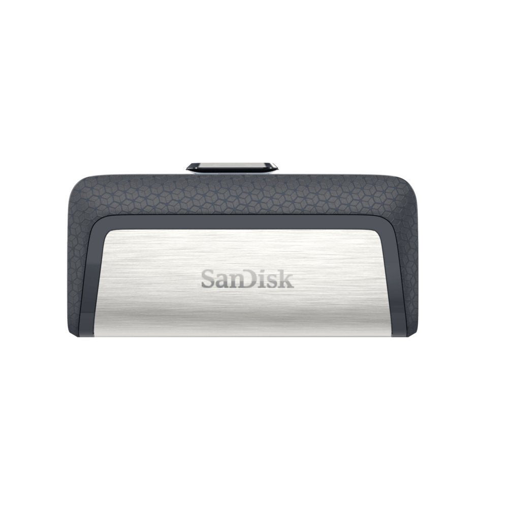 SanDisk Ganda UltraType | 256GB USB-C 3.2 & USB-A 3.2 Flash Drive | Zilver - Matmuis