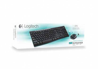 QWERTZ | Logitech MK270 | Draadloze Muis en Toetsenbordcombo | QWERTZ - Matmuis - Matmuis