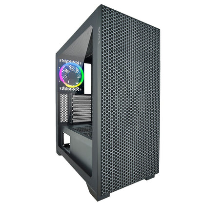 Azza Hive 450 RGB | Midi Tower Case | Zwart - Matmuis