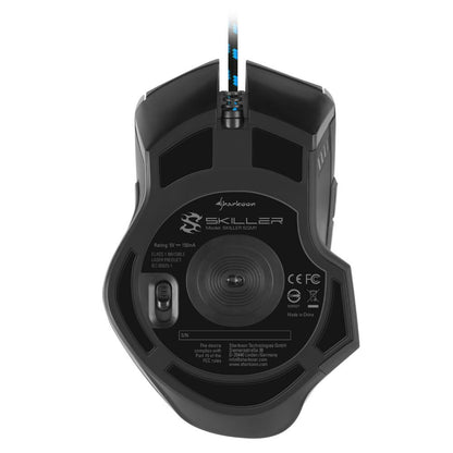 Sharkoon Skiller SGM1 | Draadloze Muis | USB-A | 10.800 DPI | Zwart - Matmuis - Matmuis