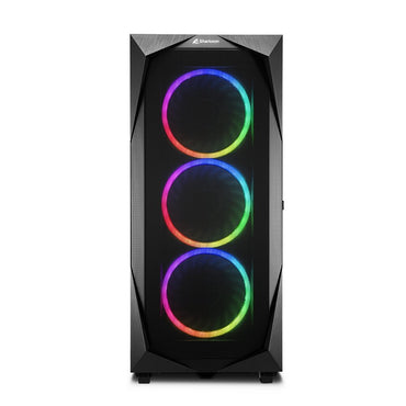 Sharkoon REV300 RGB | Tower Case | Zwart - Matmuis