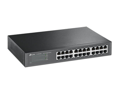 TP-Link TL-SG1024D | Unmanaged Switch | 24 Poorten | Gigabit Ethernet (10/100/1000 Mbps) | Grijs - Matmuis