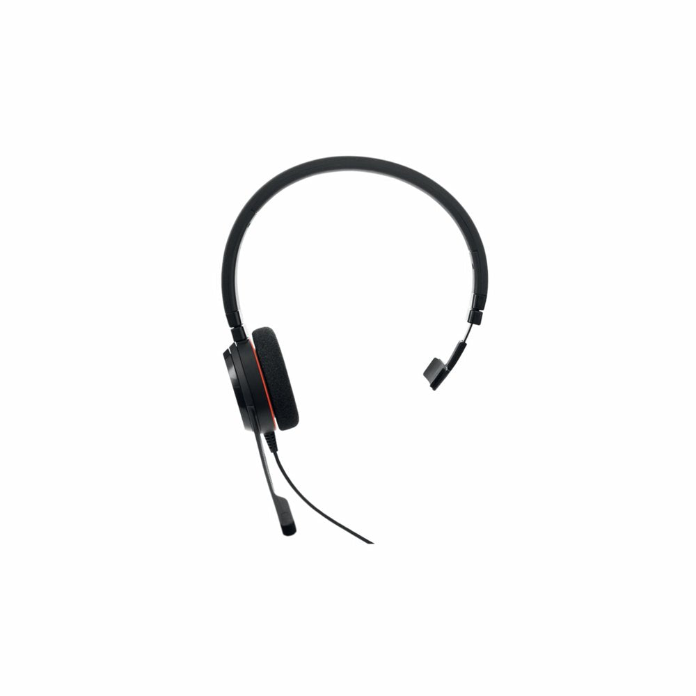 Jabra Evolve 20 UC | Bedrade On-ear Mono Headset | USB-A | Zwart - Matmuis - Matmuis