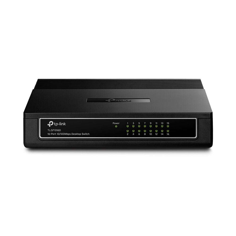 TP-LINK TL-SF1016D | Unmanaged Fast Ethernet Switch | 16 Poorten - Matmuis