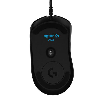 Logitech G403 Hero | Draadloze Gaming Muis | Rechtshandig | RF | 25600 DPI | Zwart - Matmuis - Matmuis