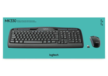 Logitech MK330 | Draadloze Muis en Toetsenbordcombo | QWERTY - Matmuis - Matmuis