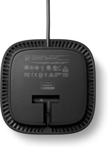 HP 5TW13AA | USB-C/A Docking Station G2 | Dual 4K Display | 100W Power Delivery | Zwart - Matmuis - Matmuis