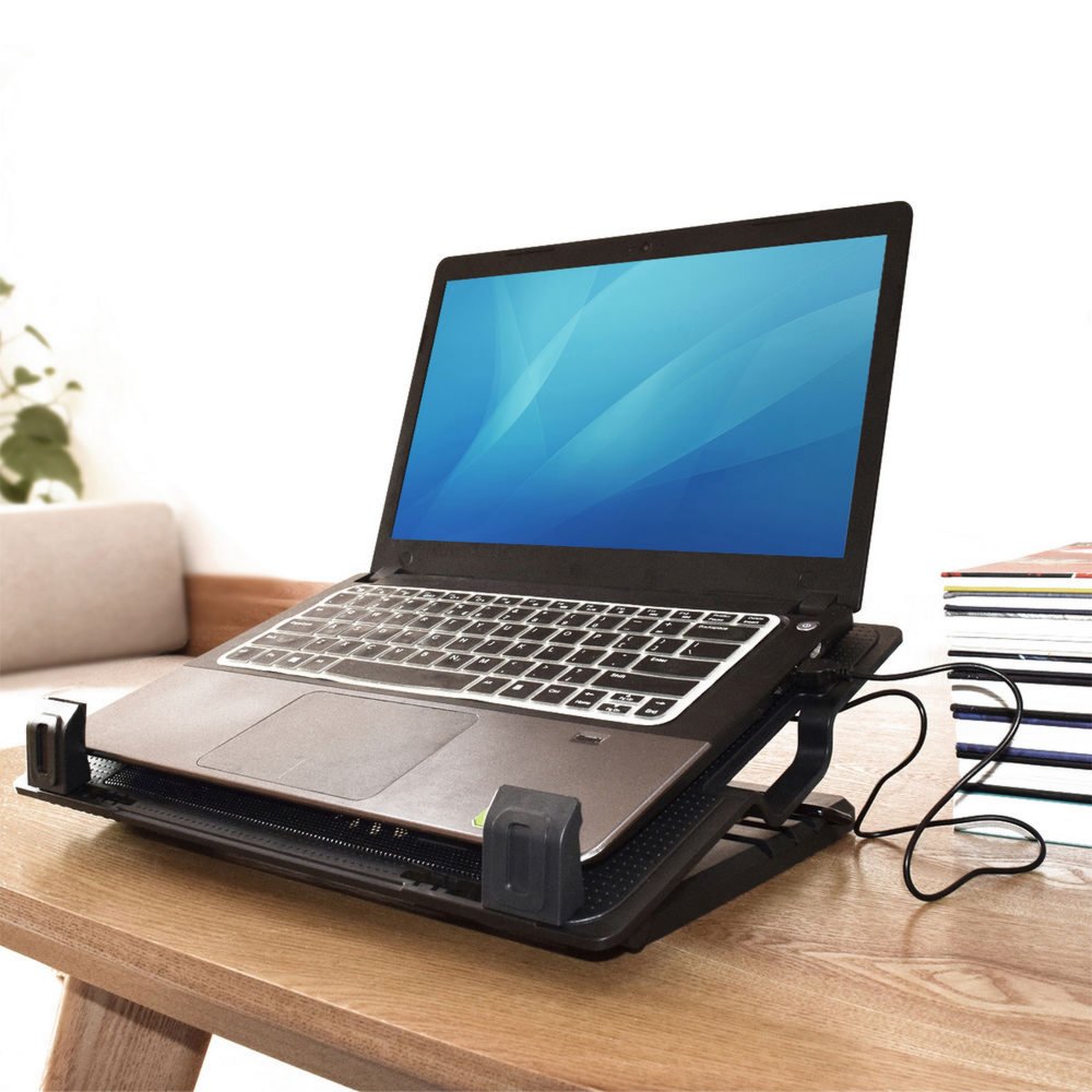 ACT AC8110 | Notebook Cooling Pad | 43,9 cm (17.3") | 1000 RPM | Zwart - Matmuis