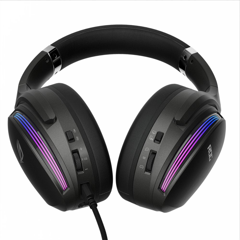 ASUS ROG Fusion II 500 | Bedrade Over-ear Gaming Headset USB-C | RGB | Zwart - Matmuis - Matmuis
