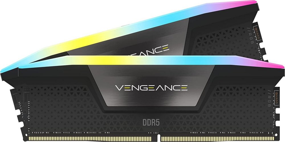 Corsair Vengeance RGB Zwart | 32GB 2x16GB DDR5 | 5200MHz | DIMM | CL40 | Geheugenmodule | RAM - Matmuis - Matmuis