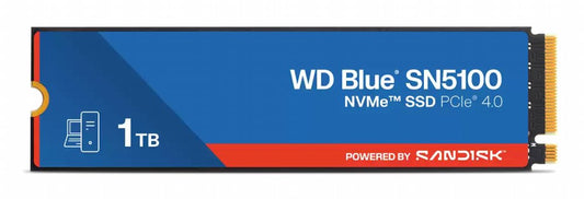 WD Blue SN5100 | 1TB NVMe SSD | PCIe 4.0 x4 | M.2 | Tot 5.000 MB/s - Matmuis