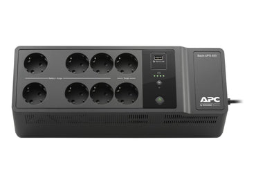 APC Back-UPS BE650G2-GR | 650 VA / 400 W | 8x Schuko Stopcontacten | 1x USB-A Oplaadpoort | LED-statusindicator | Vervangbare Batterij | Compacte Tower UPS - Matmuis - Matmuis