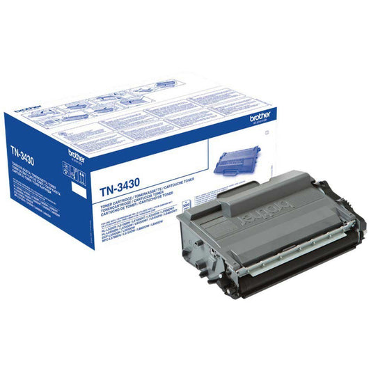 Brother TN-3430 Tonercartridge | Circa 3.000 Pagina's A4 | Conform ISO/IEC 19752 - Matmuis