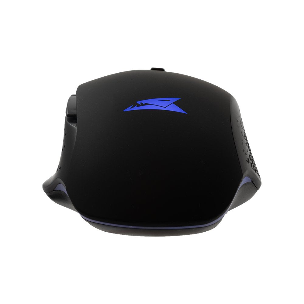 Baracuda RAPTOR RGB | Bedrade Gaming Muis | USB-A | 6400 DPI | Zwart - Matmuis