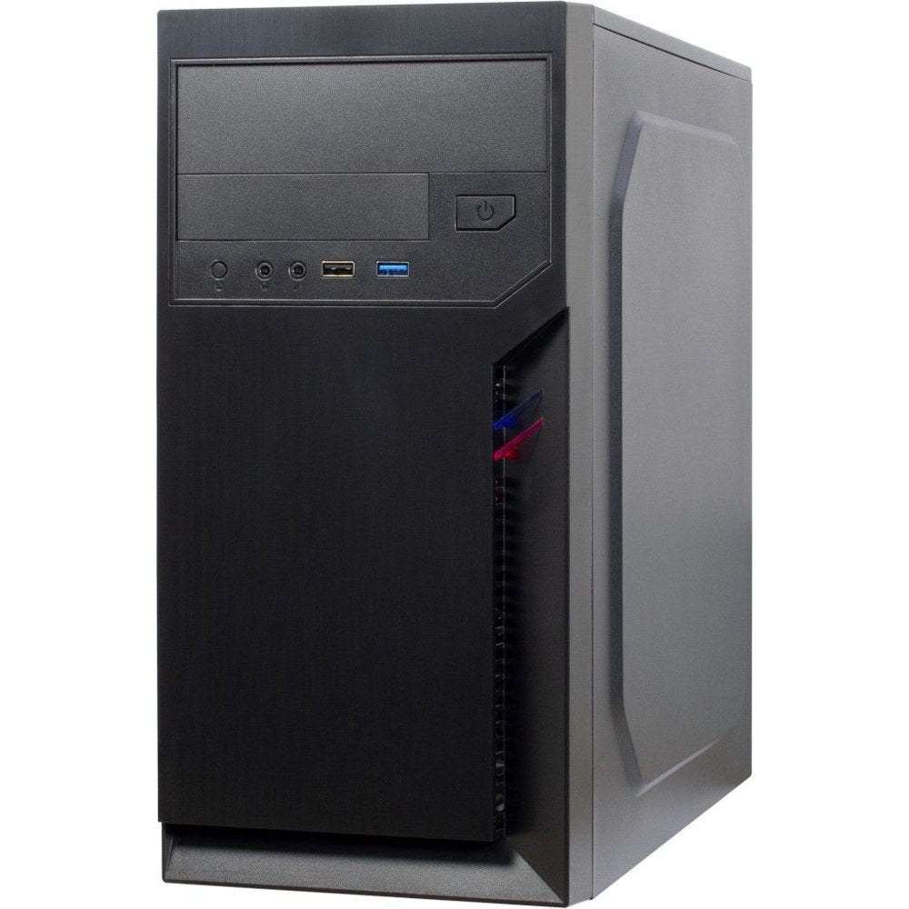 Inter-Tech IT-6502 Romea | Micro Tower Case | Zwart - Matmuis