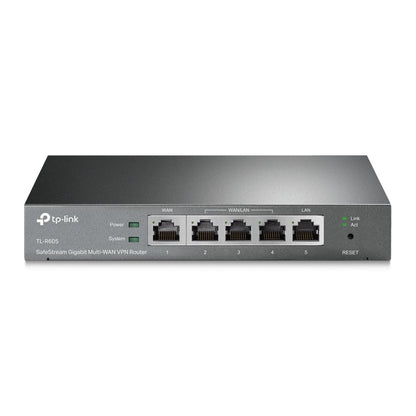 TP-Link TL-R605 | SafeStream Gigabit Multi-WAN Bedrade VPN-RouterTP-Link TL‑R605 | SafeStream Gigabit Multi‑WAN VPN Router | Omada SDN | Geen WiFi - Matmuis