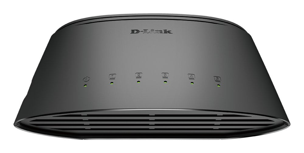 D-Link DGS-1005D/E | Netwerk-switch | Unmanaged | L2 | 5-poorts Gigabit Ethernet (10/100/1000) | Zwart - Matmuis - Matmuis