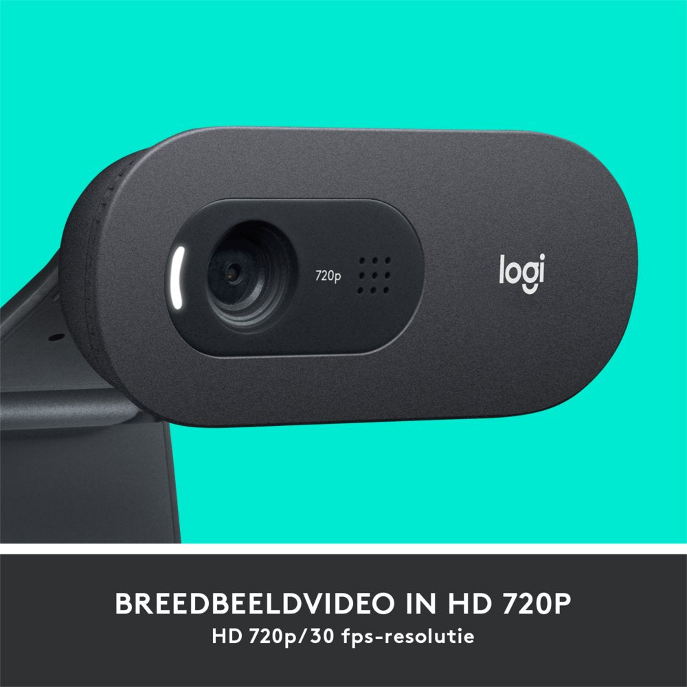 Logitech C505 HD | 720p 30FPS USB Webcam met Microfoon - Matmuis - Matmuis