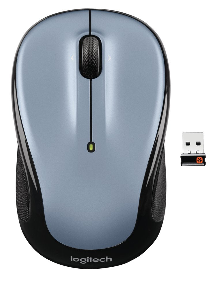 Logitech M325 | Draadloze Muis | Links- en Rechtshandig | RF | 1000 DPI | Zwart/Zilver - Matmuis - Matmuis