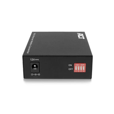 ACT AC4455 | 10G Media Converter | 10000 Mbit/s | Multimode/Single-mode | Zwart - Matmuis - Matmuis