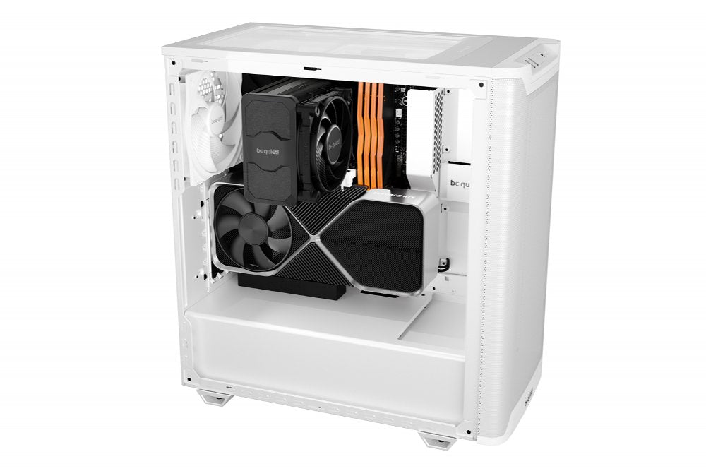 be quiet! PURE BASE 501 Airflow Window | Midi Tower Case | Wit - Matmuis