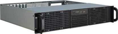 Inter-Tech 2U-20240 | Server Rack Case | Zwart - Matmuis