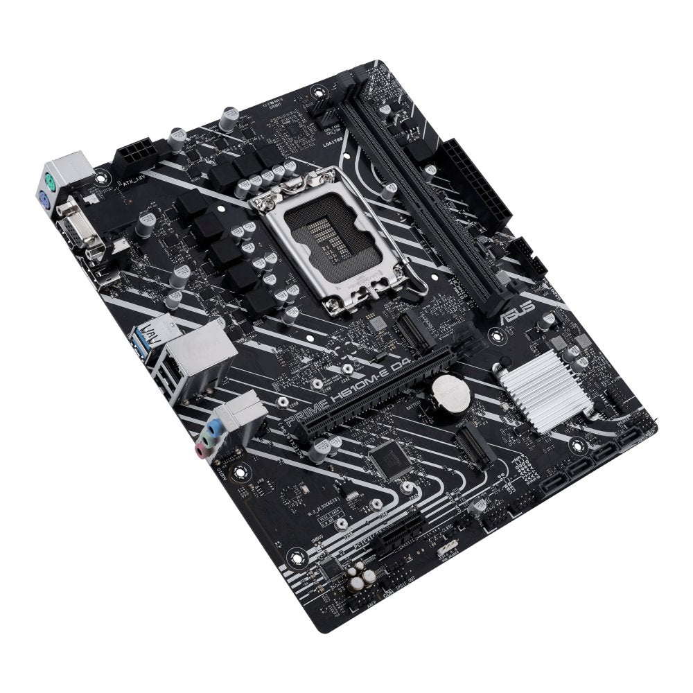 ASUS PRIME H610M-E D4-CSM | Socket LGA 1700 | Intel H610 | 2xDDR4 | Micro-ATX | Moederbord - Matmuis - Matmuis