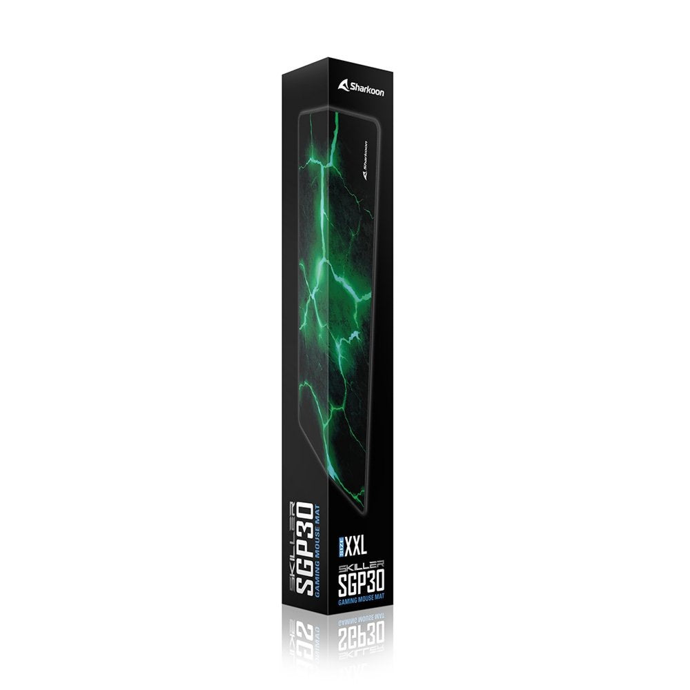 Sharkoon SKILLER SGP30 | Gaming Muismat | Zwart/Groen