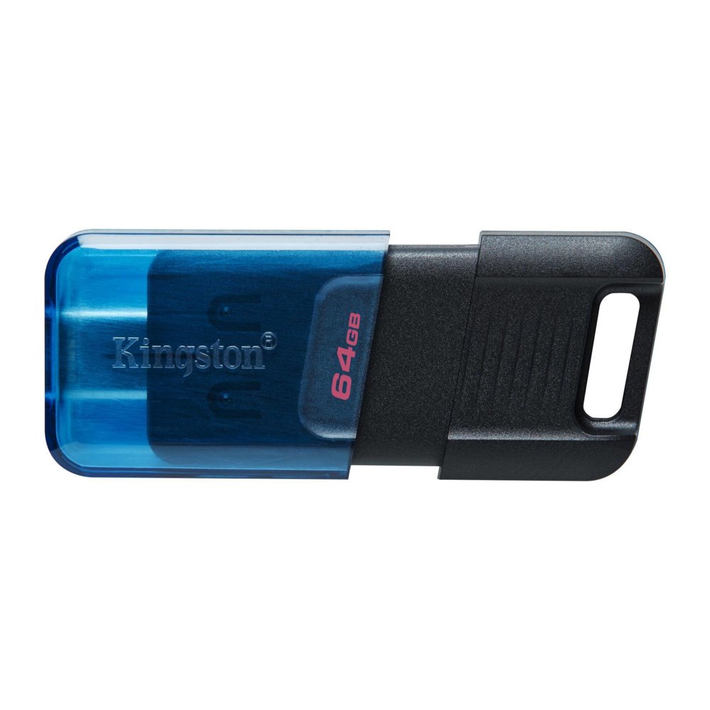 Kingston DataTraveler 80 | 64GB USB-C 3.2 Flash Drive | Zwart - Matmuis - Matmuis