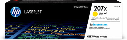 HP 207X | Originele High-Capacity Gele LaserJet Tonercartridge - Matmuis