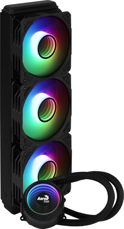 Aerocool Mirage L360 3 x 120MM ARGB RGB/GAMING Waterkoeler - Matmuis