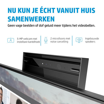 HP E24m G4 23,8" | 1920x1080 FHD IPS | USB-C 65W | Webcam | Monitor - Matmuis - Matmuis