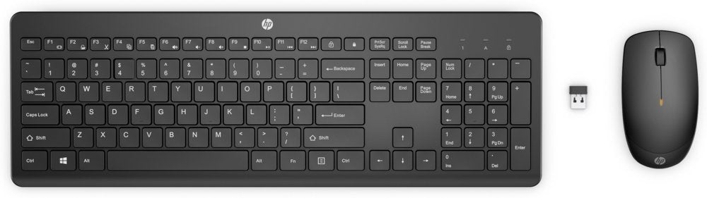 QWERTZ | HP 235 | Draadloze Muis en Toetsenbordcombo | QWERTZ - Matmuis - Matmuis