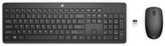 QWERTZ | HP 235 | Draadloze Muis en Toetsenbordcombo | QWERTZ - Matmuis - Matmuis